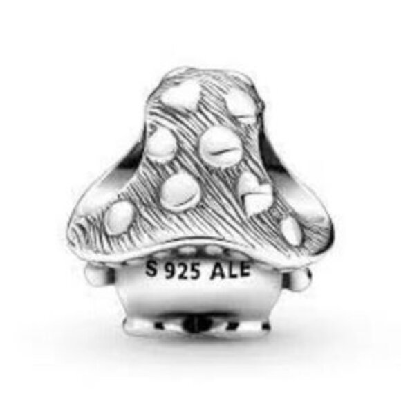 Pandora Silver Mushroom Charm - Picture 2 of 5